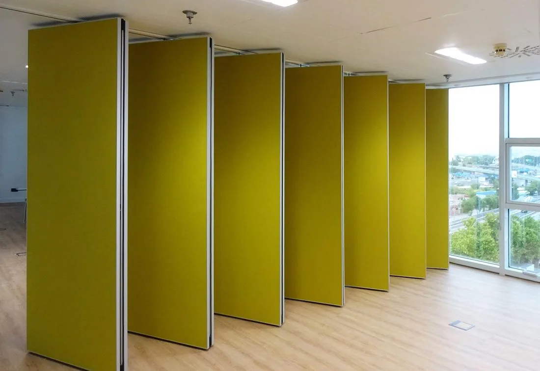 Cloisons mobiles installées chez DHL
