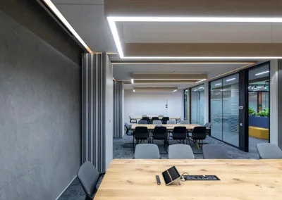 Création de 3 salles de réunion modulables